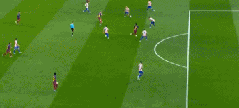 巴萨10人作战客场险胜马竞 总比分2-3无缘欧冠四