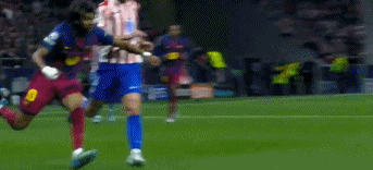 巴萨10人作战客场险胜马竞 总比分2-3无缘欧冠四